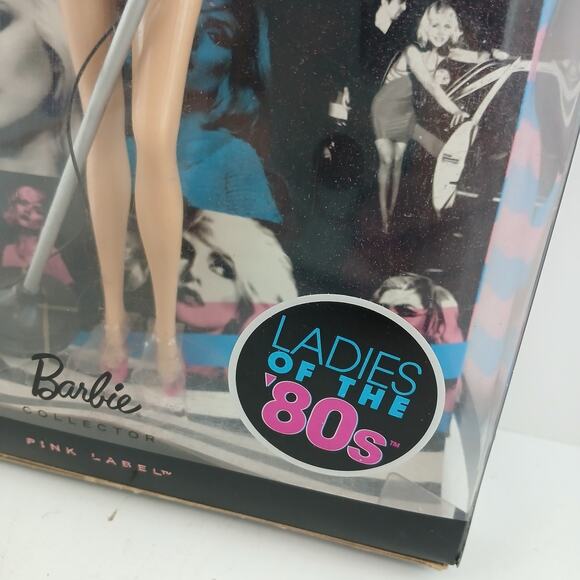 Barbie Debbie Harry Doll Blondie Ladies of the 80s Pink Label 2009 Collector NOB - Picture 4 of 16